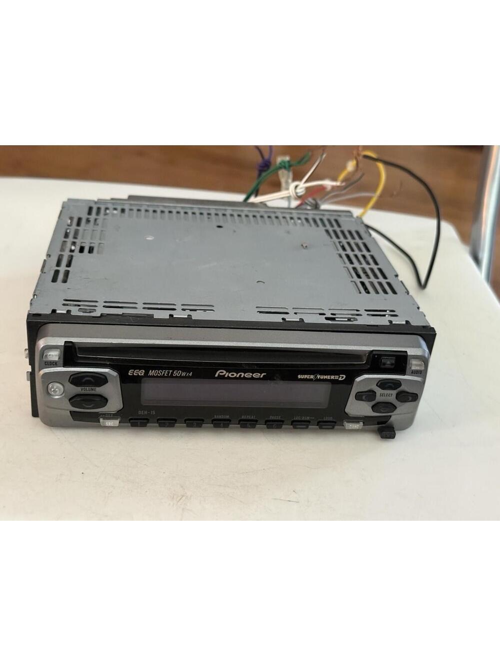 Pioneer DEH-1550 Radio Faceplate Stereo Audio AM FM